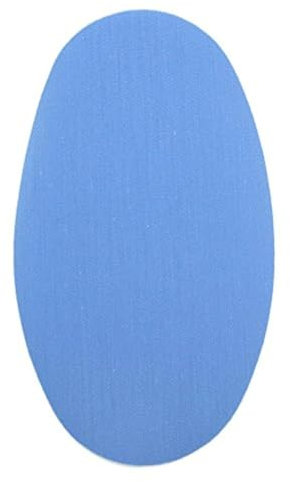 6 Rodilleras color Celeste termoadhesivas para planchar. Coderas para proteger tu ropa y reparación de pantalones, chaquetas, jerseys, camisas. 16 x 10 cm.