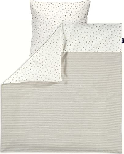 Alvi Bettwäsche Standard Aqua Dot 80x80 / 35x40 cm | 401100016