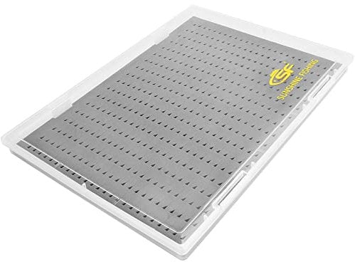 SF Collection Fly Boxes Clear Fly Fishing Box A4 Extra Large Capacity Triangle Foam Fishing Competition Hook Tackle Boxes