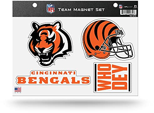Rico Industries NFL Football Cincinnati Bengals Alternate Team Magnetbogen