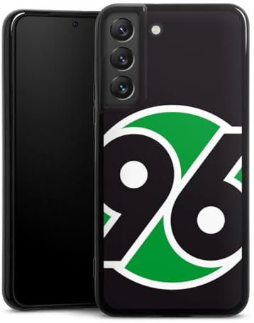 DeinDesign Silikon Hülle kompatibel mit Samsung Galaxy S22 Case schwarz Handyhülle Logo Bundesliga Fußball