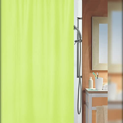 Spirella Rideau de Douche Polyester 180x200cm Alea Vert Anis