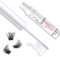 Cluster Lashes Glue WimpernKleber Clear Individuelle Lash Glue für DIY Wimpernverlängerung Lash Bond Glue Mascara Wand Super Strong Hold 48 Hours WaterProof Latexfree (5ml, Clear)