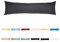 livessa Seitenschläferkissen mit Bezug 40 x 145 cm -Schwangerschaftskissen/Pregnancy Pillow/Stillkissen mit Kissenbezug aus%100 Baumwolle, Verdeckter Reißverschluss an der Langen Seite