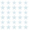 sourcing map Star Iron on Patches Embroidered Sew Patches Appliques Garment Embellishments Iron On Star Appliques for Clothing Repair Backpack Shoes Decoration Sky Blue Pack of 30