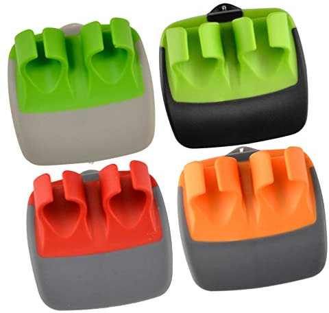 Veemoon 4 Pièces Éplucheur De Légumes Éplucheurs De Pratiques Éplucheuses De Carottes Outil pour Éplucher Les Légumes Éplucheur De Poire Hachoir à Légumes Patate TPR Acier Inoxydable