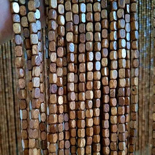 Rideau de Porte Door Curtains Rideau Anti Mouche, String Porte Bambou Rideau Séparateur de Pièce, Rideau Perlé en Bois Naturel Voilages Panneau Mural Suspendu pour Chambre Salon Couloirs ( Color : Cof