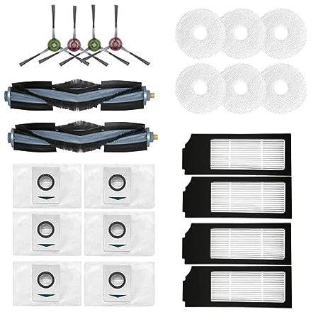 ORCOW Remplacement Compatible avec l'aspirateur Robot Ecovacs Deebot X1 Omni/Turbo