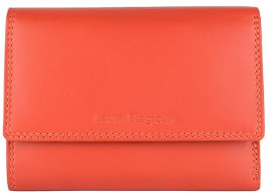 Laura Biagiotti Portafoglio Donna In Vera Pelle, Spazioso Con Scatola Regalo