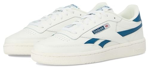 Reebok Damen Club C Revenge Sneaker, Chalk/Chalk/Escape Blue, 7