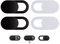 HDGSAFD Lot de 4 cache-objectif universels pour appareil photo, cache-objectif, cache-objectif universel