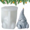 Smileshiney Wichtel Silikonform GNOME- 95 * 78 * 75 Mm -Silikonformen Wichtel, Weihnachten Gießformen Aus Silikon In Lebensmittelqualität, Zwergkerzenformen, Fondantformen, Schokoladenformen,