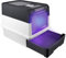 Inodoro para gatos autolimpiante, autolimpiable, para gatos y conejos, caja de arena de acero inoxidable con 1 bolsa desodorante (48 x 35 x 36 cm, negro)