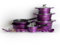 Royalty Line® Topfset 17 Tlg. Lila - Töpfe Set geeignet für Induktion - Kochtopf Set & Pfannen mit Anti Haft Beschichtung - Pfannenset aus Alu mit Hitzeschutz Silikon Griffen - Topf set mit Deckel