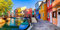 adrium Acryl-Bild 60 x 30 cm: Das farbenfrohste traditionelle Fischerdorf (Dorf) Burano ? Insel in der Nähe von Venedig. Italien. (176437505)