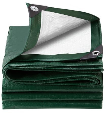 NONMON Lona Impermeable Toldo Reforzado Exterior con Ojales, 2x3 m PE 140 g/m² UV Protección Cubretodo Multiuso para Leña Muebles Jardín Piscinia Vehículos Construcción Barcas Cámping Terrazas Coche