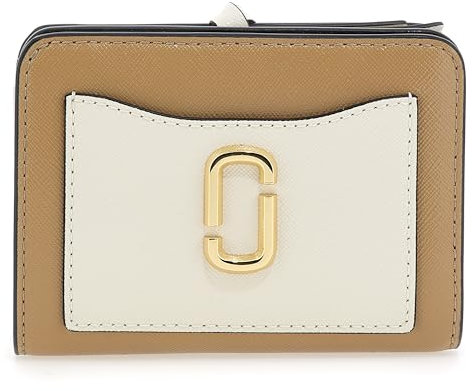 MARC JACOBS Damen The MINI COMPACT Wallet, Camel Multi