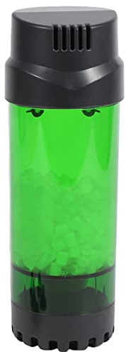 Cpolebev Aquarium Aquarium Wirbelschichtfilter Bubble Bio Media Filter mit Luftstein- und Schwammfilter LH-600