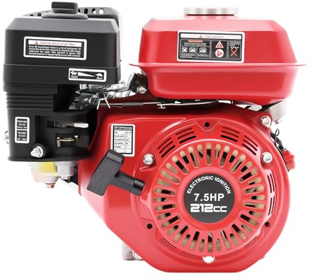 meiliwmlo Motor portátil de 4 tiempos, motor de gasolina, motor de cuatro tiempos, motor industrial, motor de gasolina, motor de gas, motor multiusos para bombas de agua, limpiador de alta presión