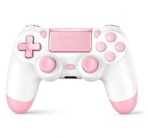 Suoxiom Wireless Controller für P4/Slim/Pro/PC,Bluetooth Gamepad Joystick mit 3.5mm Audio Jack