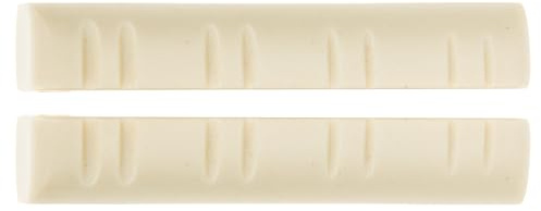 UTHCLO 2pcs Mandolin String Nuts Replacement Abs White Wear-resistant Mandolin Bridge Nuts to Improve Sustain for Accessories