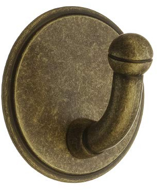 Smedbo Design Haken selbstklebend Messing Antik BA1120