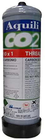Aquili CO215C Bouteille de CO2 jetable