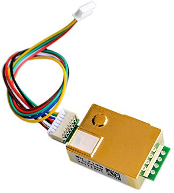 ICQUANZX MH-Z19 Infrarot-CO2-Sensormodul MH-Z19B Kohlendioxid-Gassensor für CO2-Monitor 0-5000ppm MH Z19B