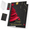 Weihnachtskarten Set (12 Stück) WEIHNACHTSBAUM - edle Premium Klappkarten - ideal privat & geschäftlich - Frohe Weihnachten Karten von BREITENWERK