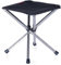 TRIWONDER Taburete Plegable para Camping Silla Trípode Ligera Portátil Mini Taburete para Campaña BBQ Picnic Pescar al Aire Libre (Negro - S)