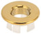 Waschbecken Loch Rund, Badezimmer Waschbecken Waschbecken Überlauf Abdeckung Küche Waschbecken Dekoration Ersatz Loch Ring Badezimmer Home Supplies für Badezimmer(Gold)