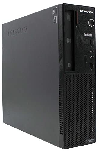 Lenovo Ordenador fijo E73 SFF i5 4430S hasta 3.2GHz Puerto serie RS232 LPT serial paralelo empresarial PC de sobremesa (reacondicionado) (con antena WiFi USB, 8GB RAM SSD 480GB)
