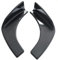 Carbon Front Deflector Spoiler, Splitter Diffusor StoßStange Lippe, FüR Dacia Duster Logan Mcv Sandero Stepway Dokker Lodgy