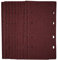 Draper 54831 1/3 Sanding Sheets with Hook and Loop, 93 x 190mm, 40 Grit (Pack of 10)