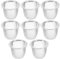 DOITOOL 8stücke Edelstahl Teefilter Robuste Teesiebe Für Losen Tee Metall Teefilter Mit Durchmesser Und Höhe Praktisches Zubehör Für Teetassen Und Teeschalen