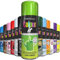 AlezyB - Lime Green 400ml All Purpose Spray Paint | Use on Metal, Wood, Plastic and Multipurpose Aerosol Professional Quality Perfect Finish, for Interior Exterior and Excellent Coverage