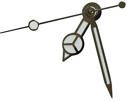 TECKEEN Versilbertes Uhrenzeiger-Set, kompatibel mit ETA 2824 für Tudor für Submariner, Modern