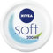 NIVEA Soft erfrischende Feuchtigkeitscreme (200 ml), leichte Creme mit Vitamin E und 100% natürlichem Jojoba-Öl, schnell einziehende Hautcreme für fühlbar entspannte Haut