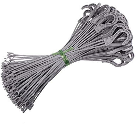 OFFSCH 30 Piezas Gancho de Maceta macetero Colgante Planta Ganchos para Colgar decoración Herramientas de Soporte de Flores Perchas de plástico para macetas clorofito Decorar