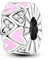 Parmuz Clip-Anhänger für Armband 925 Sterling Silber mit Zirkonia besetzt mit Clipverschluss Abstandshalter Perle Schmetterling Stern Mond böser Blick Verschluss für Damen