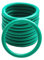 Fluorkautschuk-O-Ringe, Dichtung Gummi Unterlegscheibe, 5 Stück (Größe: 86mm AD x 80mm ID x 3mm Breite)