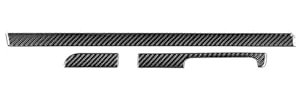 Innenbereich Aufkleber Für VW Für Scirocco 2008-2017 Styling Carbon Faser Auto Instrument Panel Rahmen Korative Aufkleber Auto Innen Accesorios Dekorative Aufkleber