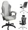 MEGYAD Housse de chaise de jeu : housse de fauteuil de bureau amovible et lavable Housses de chaise universelles extensibles pour ordinateur, chaise de bureau, chaise pivotante