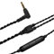 Celest Jimo lEM Cable with Mic,OFC in Ear Earphone Cable,IEM with Mic 3.5mm Extension Cords, 2 Pin HiFi Audiophile Replacement Cable for KZ ZS10 Pro TRN Shure CCA C10(with mic)