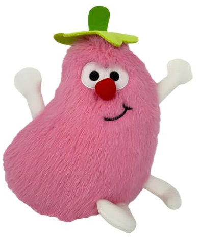 Gefülltes Auberginen-Plüschtier, Auberginenpuppe,Lebensmittelplüsch-Aubergine mit roter Nase - Anschmiegsame weiche Plüschpuppe mit kreativem Essen für Geburtstag, Urlaub