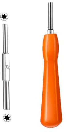 Weenwill Kit de Tournevis Gamebit Double Extrémité 4.5 mm et 3.8 mm - Sécurité Magnétique pour Ouvrir NES, SNES, N64 et Réparation