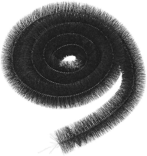 Gutter Brush Guard Leaf Moss Debris Filter Protection Clog Removal Blocked Drain Stopper 4 Metre x 100mm (10)