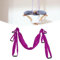 Ejoyous Aerial Yoga Swing Set, Purple, Modern Style, Polyester Cotton Material, Aerial Yoga Hammock, Anti-Gravity Yoga Swing, Strengthen Flexibility & Balance