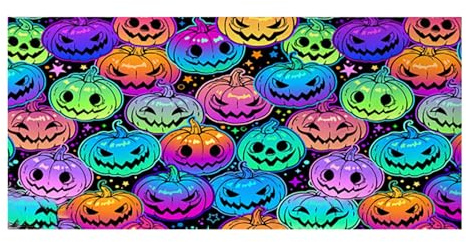 Yard Halloween Decorations Outdoor Halloween Garage Door Decoration Banner Garage Wall Decoration Suitable For Outdoor Home Courtyard Parties Banners (C, D)
