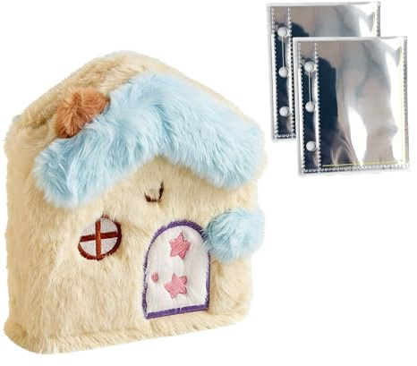 Weiches Baby‑Fotoalbum, geeignet für Babyparty & Kleinkinder (3,9 Zoll) | Fassungsvermögen: 80 Fotos, 3,9 Zoll